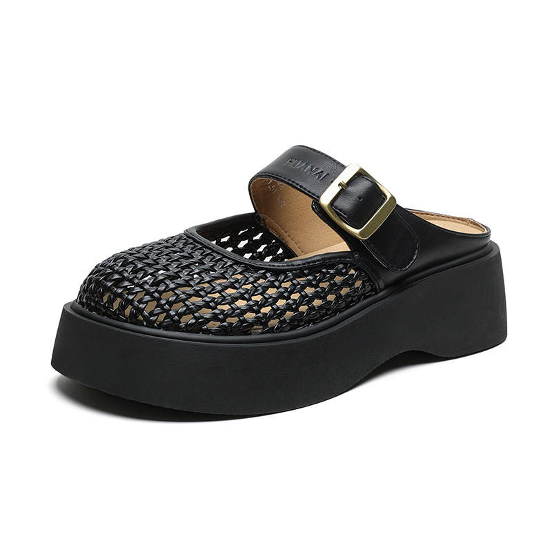 HUANAI Abrasion Resistant Closed Toe Slippers Women's