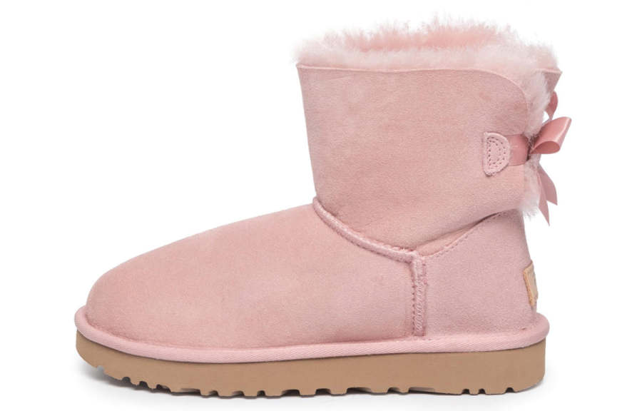 UGG UGG Mini Baley Bow Ii Snow Boots Pink Women's
