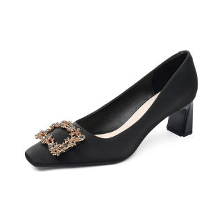 WESTLINK Chunky Heel High Heels 6CM Women's