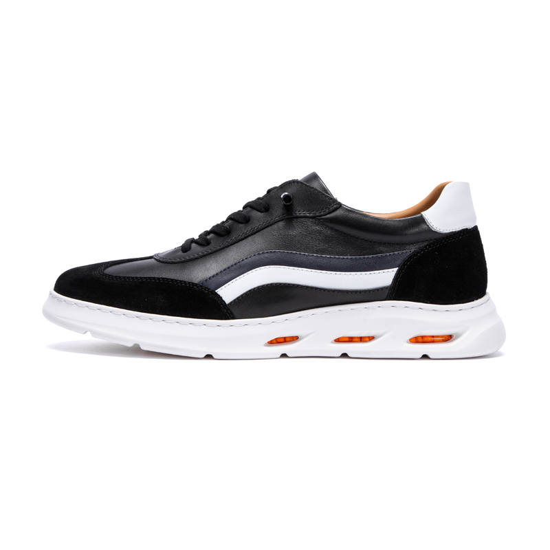 CHCH Versatile Skateboard Shoes Cow Leather Low top Casual Shoes Men's