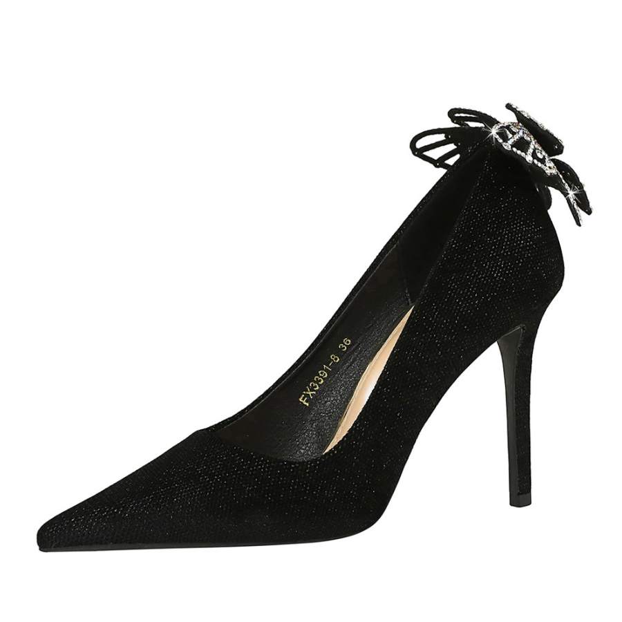 YAFEI XUANYU Slim Heel High Heels 10cm Women's