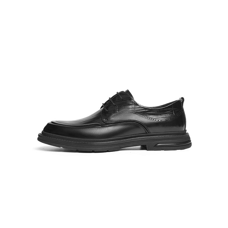 RED DRAGONFLY Cow Leather Dress Shoes Men's