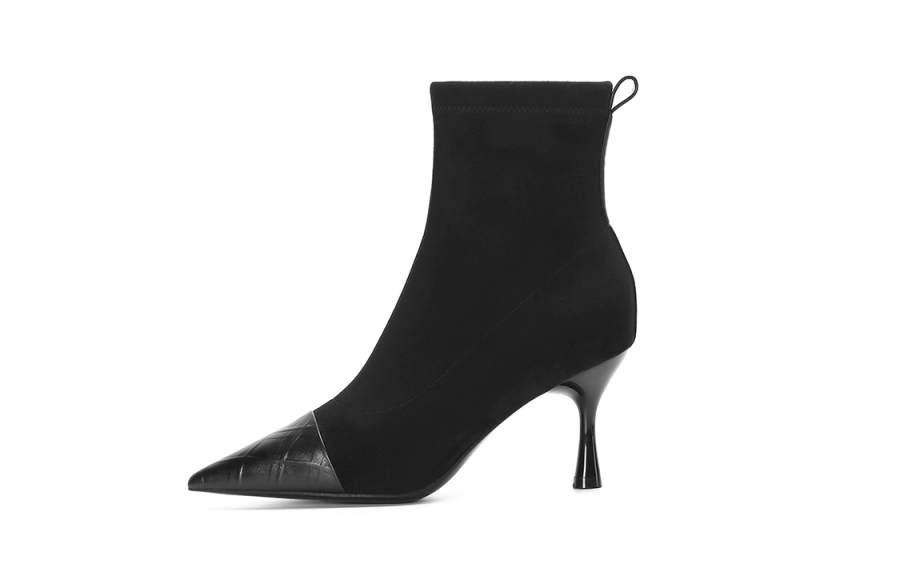 VEDULLAR VEDULLAR Fabric Ankle Boots 7.5cm Women's