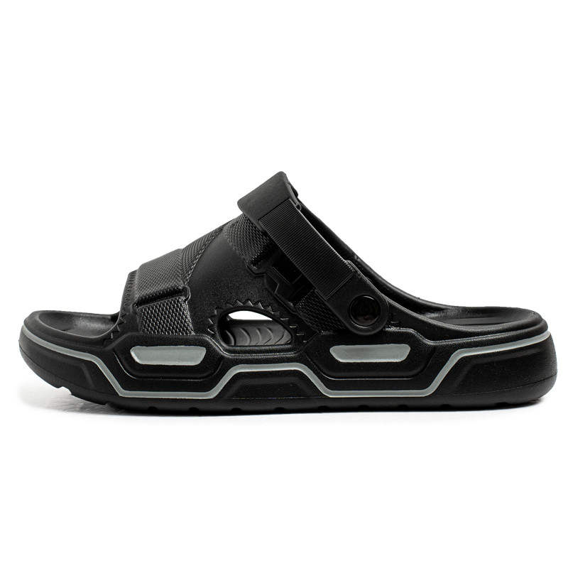 NANJIREN Beach Sandals Men's Gray/Khaki