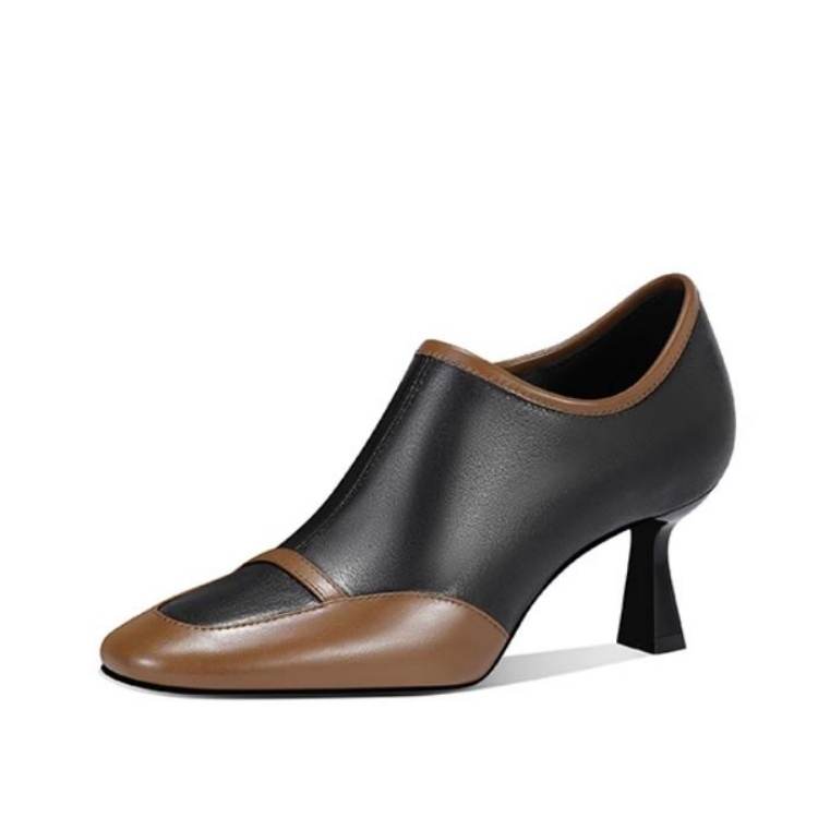 JESSICA SOPHIA Cow Leather High Heels Women's