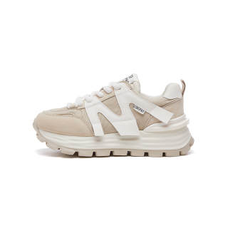 GONGNIUMEILI Pu Low top Chunky Sneakers Women's