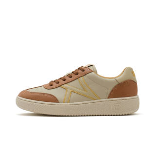 WENERMAN Microfiber Leather Low top Skateboard Shoes Women's Brown