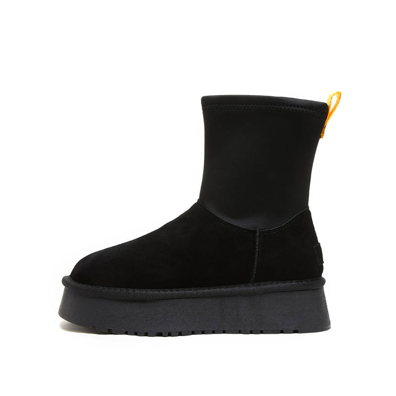 DINILU Thermal Short Mid Calf Snow Boots Women's