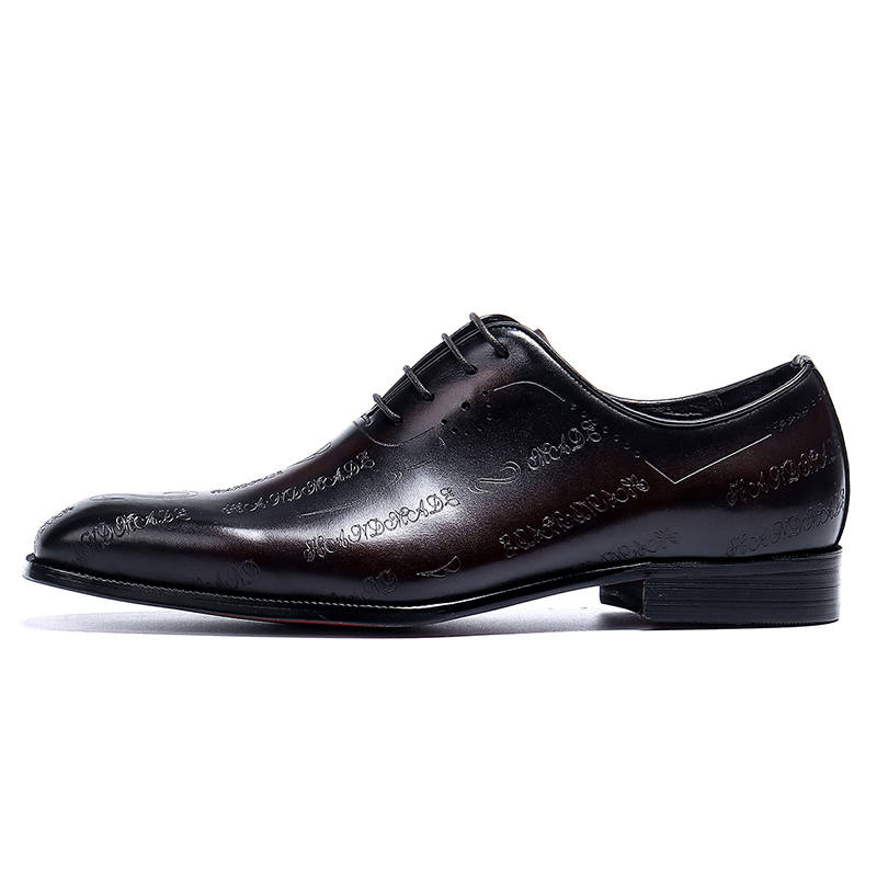 ASTON M.JAZZ Dress Shoes Men's Low Top Coffee/Brown