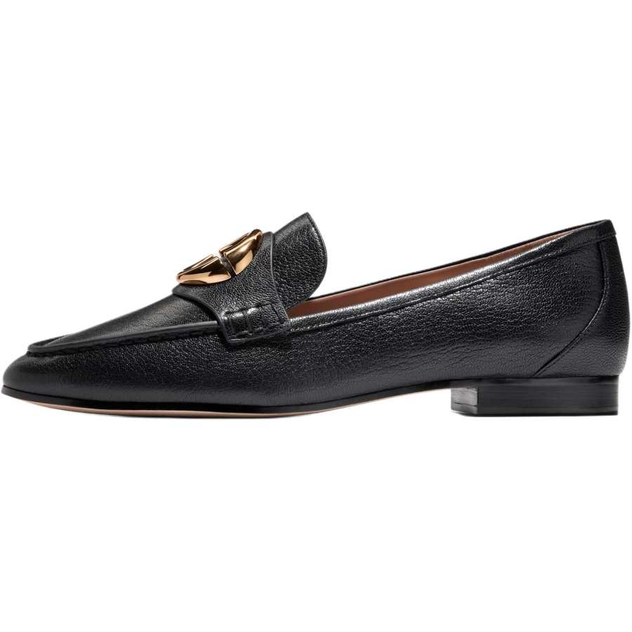 COLE HAAN Sheepskin Casual Shoes Low Heel Women's Black