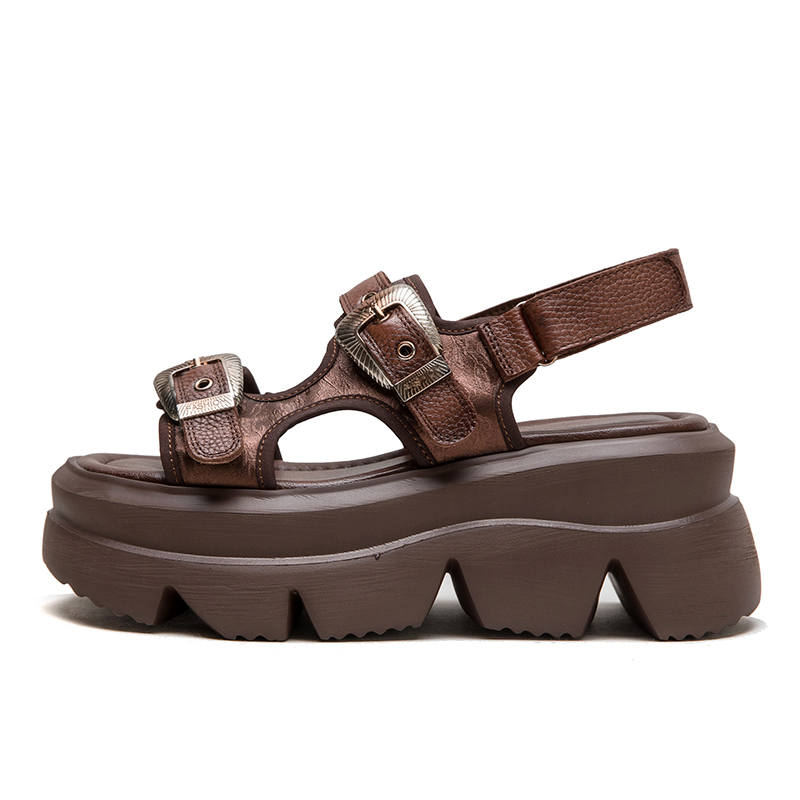 JIEZHOU One Strap Sandals Women's