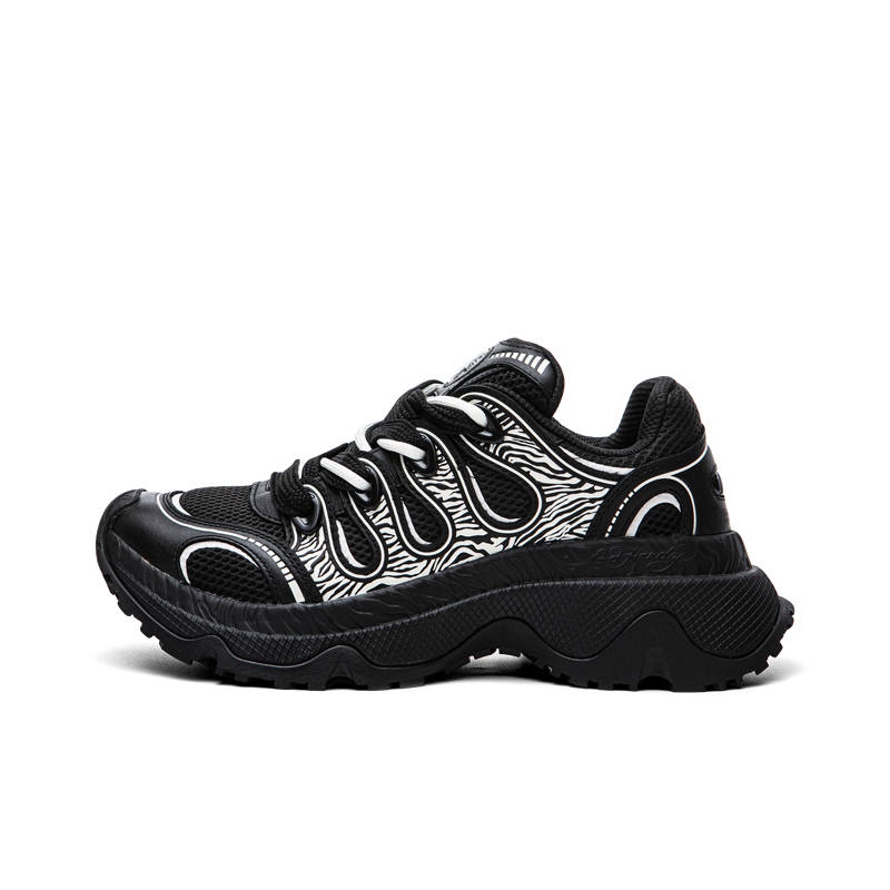 Ed Hardy ACC Cushioning Abrasion Resistant Breathable Slip Resistant Low top Chunky Sneakers Unisex
