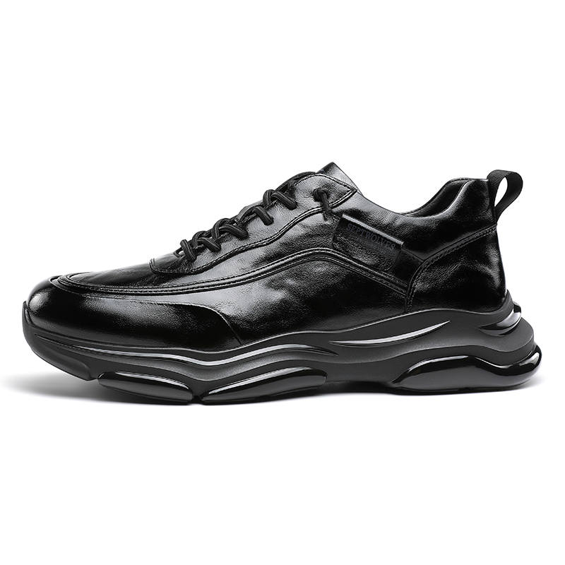 SEPTWOLVES Top Grain Cow Leather Low top Casual Shoes Men's HD