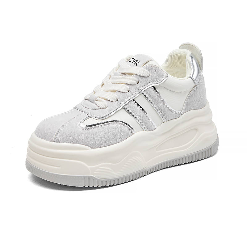 POOQ Cow Split Leather Slip Resistant Waterproof Abrasion Resistant Non Slip And Waterproof Abrasion Resistant Low top