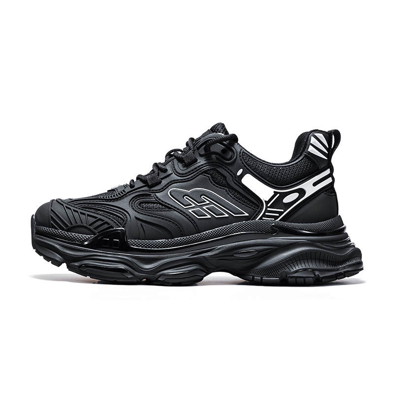 JOSINY JOSINY Low top Chunky Sneakers Men's Jet Black