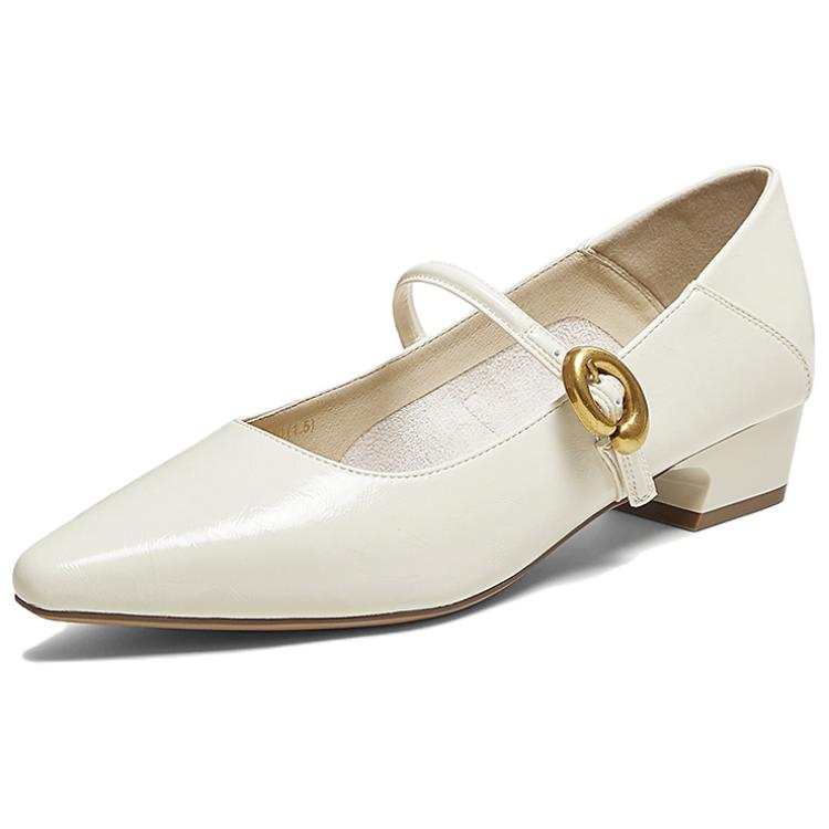 BASTO Chunky Heel Mary Jane Shoes Women's