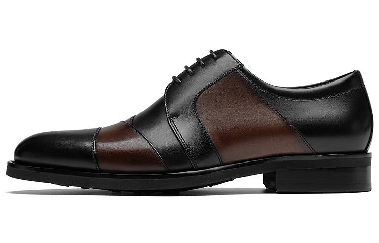 ROBERTA DI CAMERINO Cow Leather Dress Shoes Men's Dark Brown
