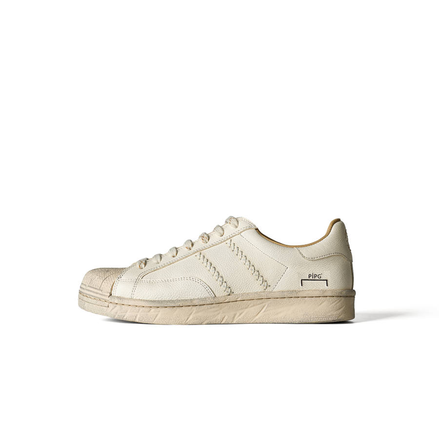 PIPG Top Grain Cow Leather Retro Sports