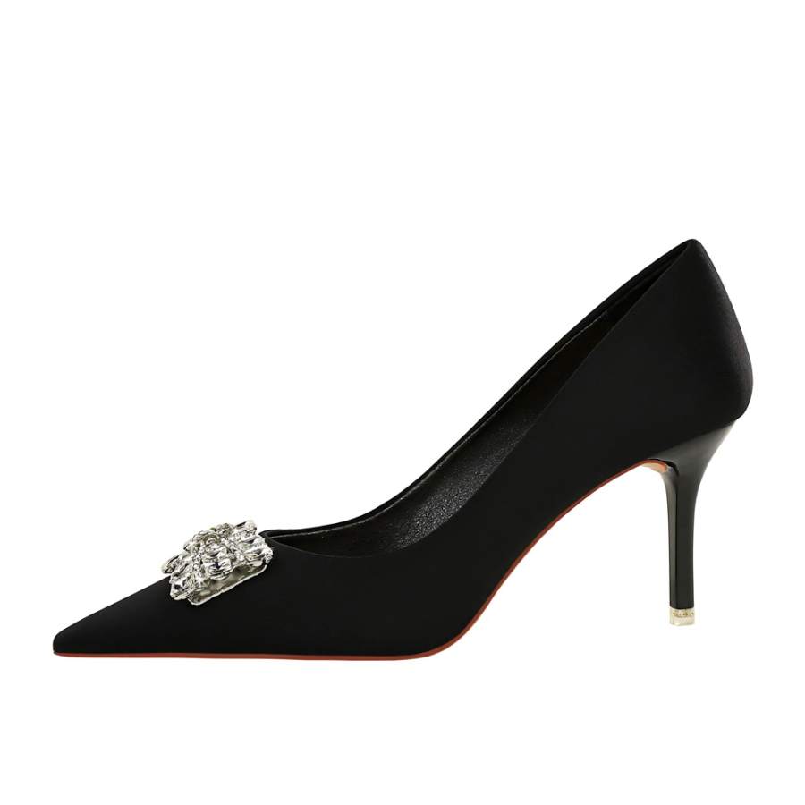 QITUMAUL Slim Heel High Heels Women's