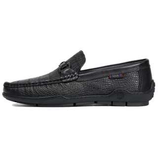 CAIZI Men's Casual Shoes Men's Low Top Black