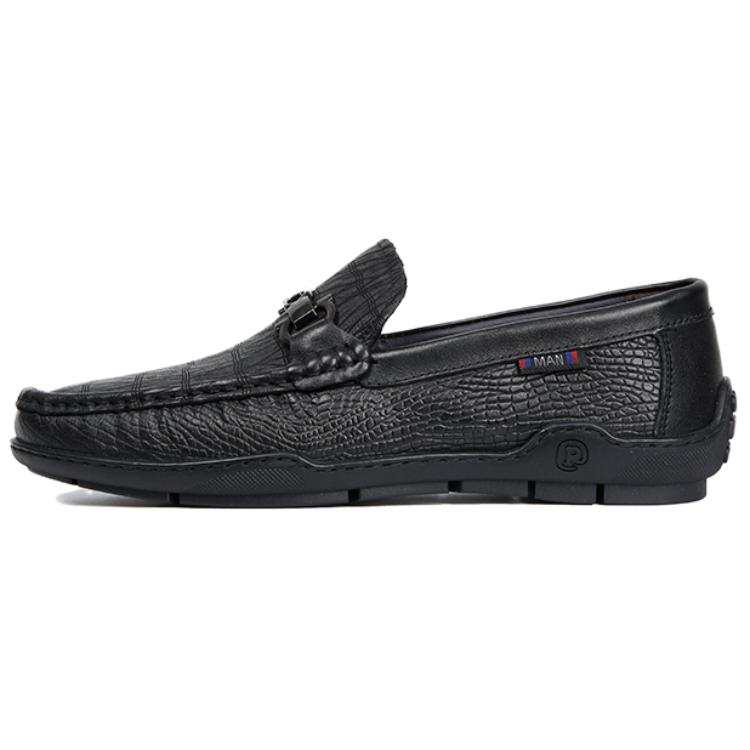 CAIZI Men's Casual Shoes Men's Low Top Black