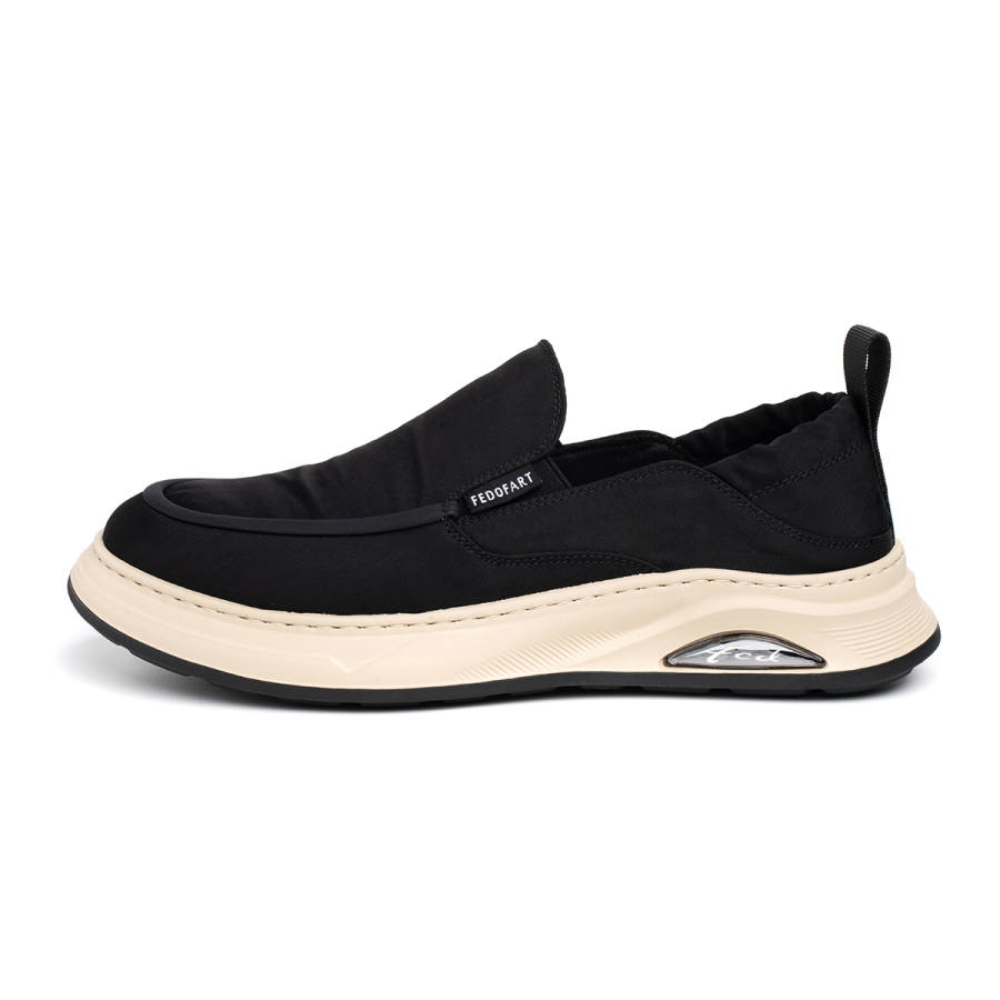 FED FED Fabric Low top Casual Shoes Men's Black