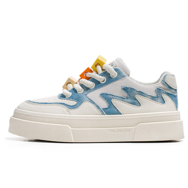 GONGNIUMEILI Pu Low top Skateboard Shoes Men's