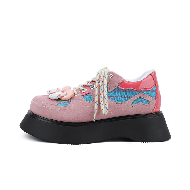 Niuwa Studio Casual Shoes 5CM Women's Pink