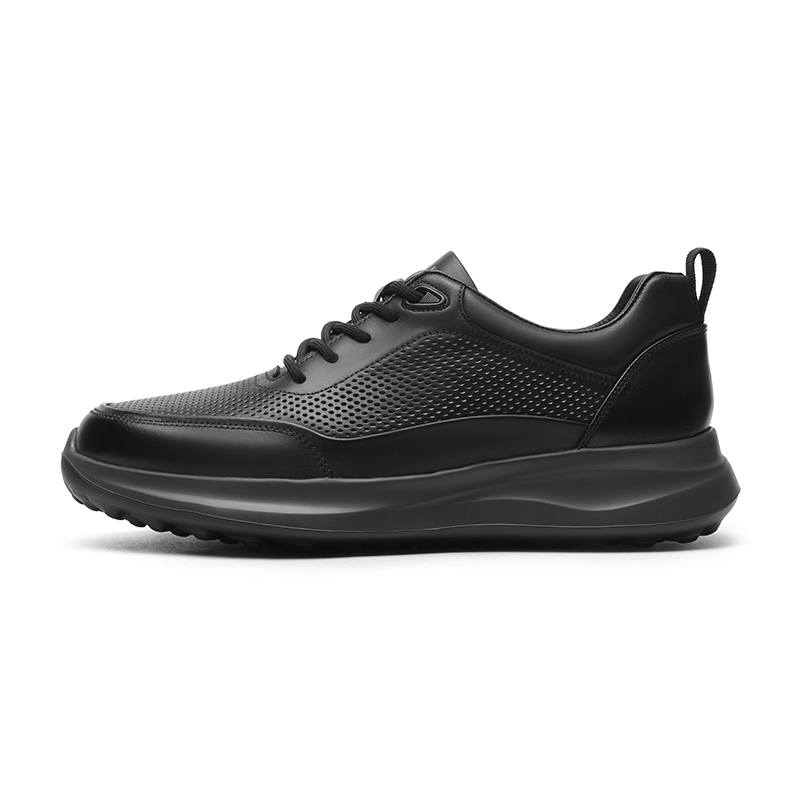GOLDLION Men's Casual Shoes Men's Low Top Black/Gray/Brown/Apricot