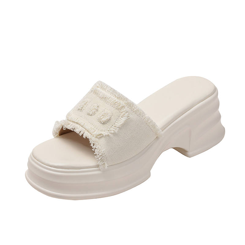 TATAYA Rubber Sole Abrasion Resistant Abrasion Resistant Slide Slippers Women's
