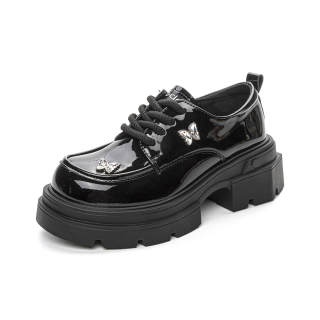 Medd Patent Leather Casual Shoes 6CM Women's