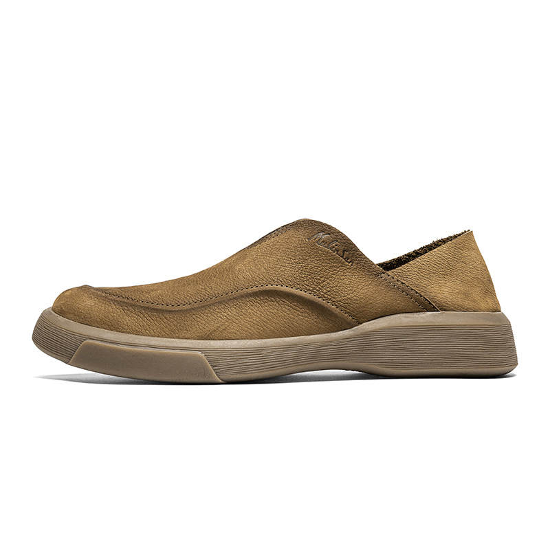 Mulinsen Casual Shoes Men's Yellow Brown
