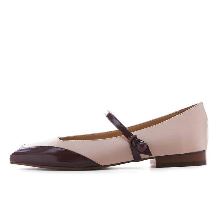 Marie Claire Leather Women's Casual Shoes Women's Smoky Rose Pink