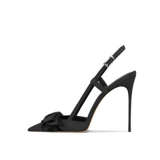 YUTIANAI Slim Heel High Heels Women's Black