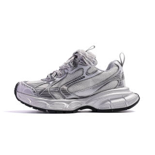 FOND&BERYL Lightweight Chunky Sneakers Women's Silver White