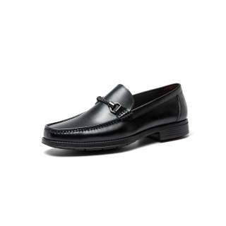 Satchi Cow Leather Casual Shoes Men's Black