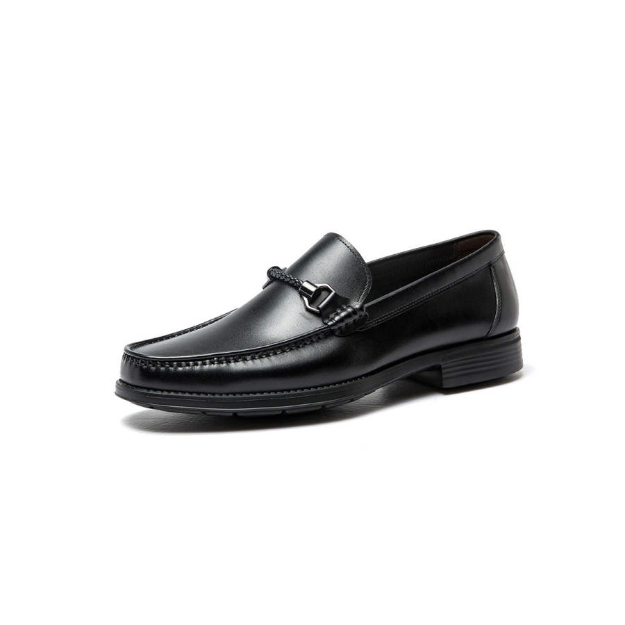 Satchi Cow Leather Casual Shoes Men's Black