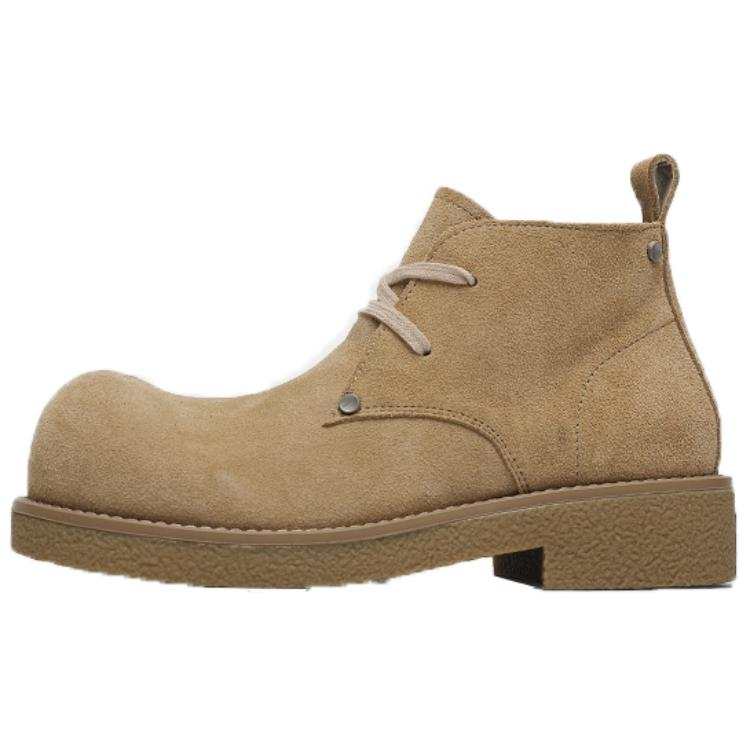 Xiwencha Suede Men's Casual Shoes Men's Camel
