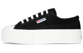 SUPERGA Low top Canvas Shoes Women's Black