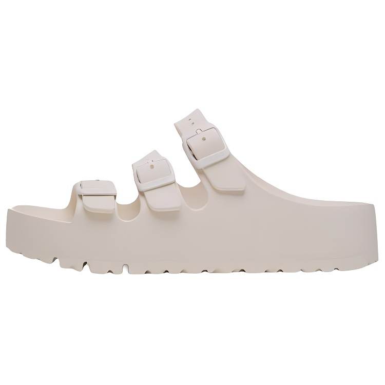 Birkenstock Florida EVA Abrasion Resistant Abrasion Resistant Slide Slippers Women's White Narrow