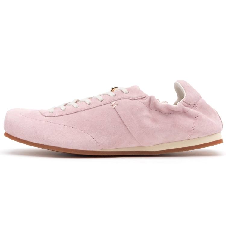 FOOT INDUSTRY Low top German Army Trainers Women's Mist Pink