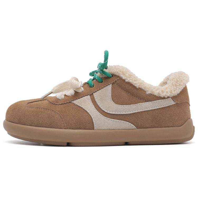 DAPHNE Slimming, Classic, And Versatile Vintage Preppy Style, Comfortable Fleece Lined Low top Casual Shoes Women's