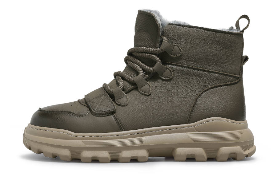 Desai Snow Boots Men's Khaki, Gray Khaki