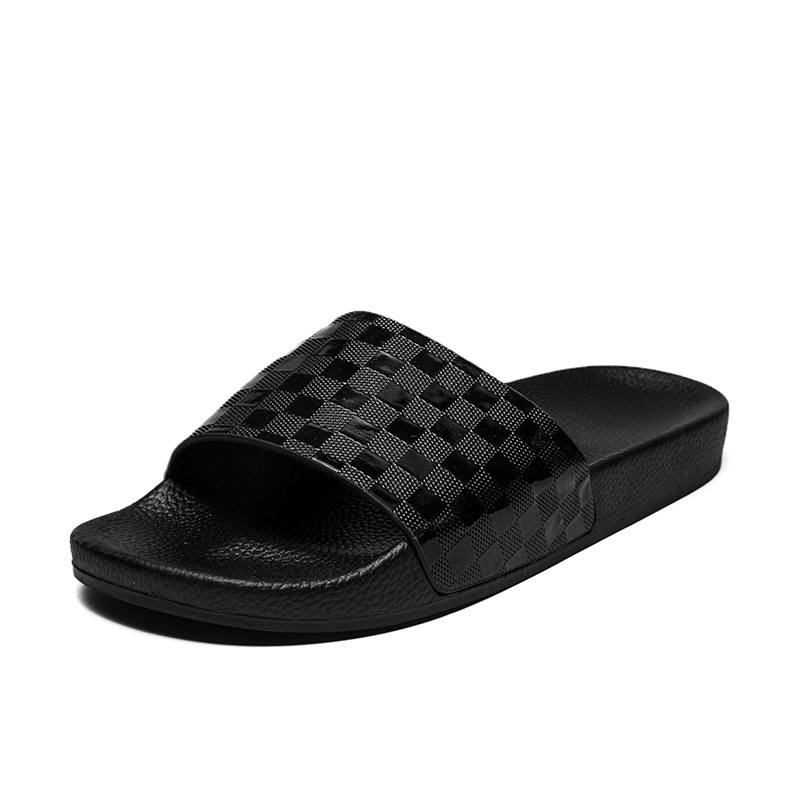 DUNNU DUNNU Slide Slippers Men's Black