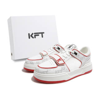 KFT Microfiber Leather Slip Resistant, Abrasion Resistant, Lightweight, Breathable, Height Increasing Low top