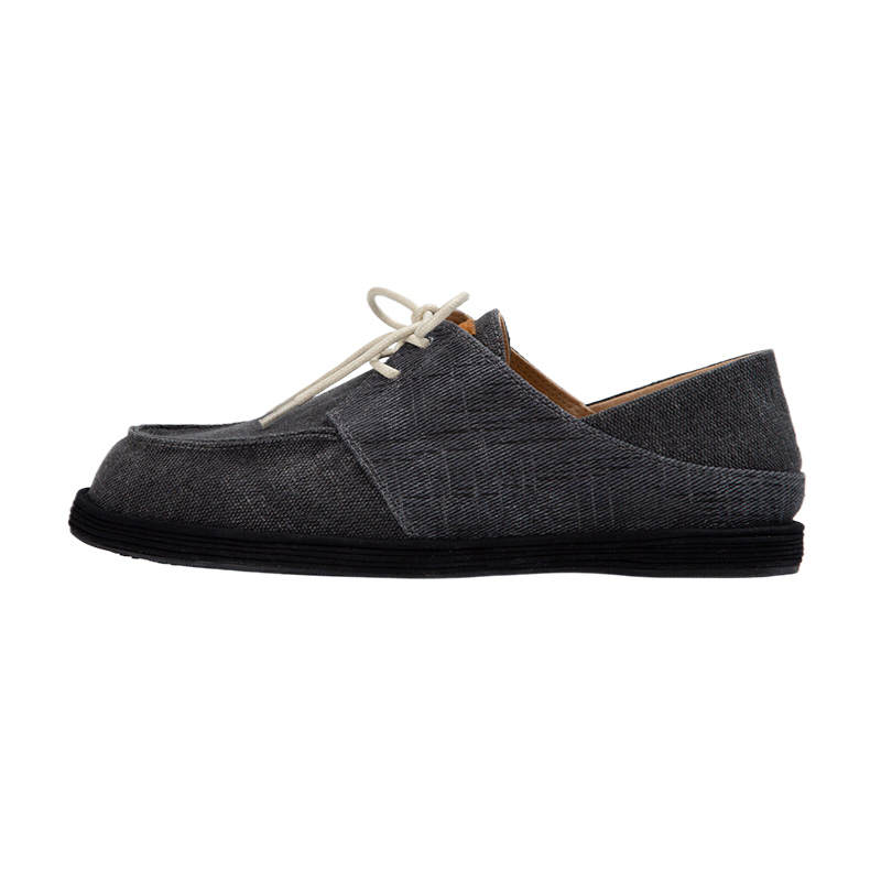 BIANFUMAO Mesh Fashion Trend Casual Shoes Handcrafted With Multi Layered Leather Sole Men's Black