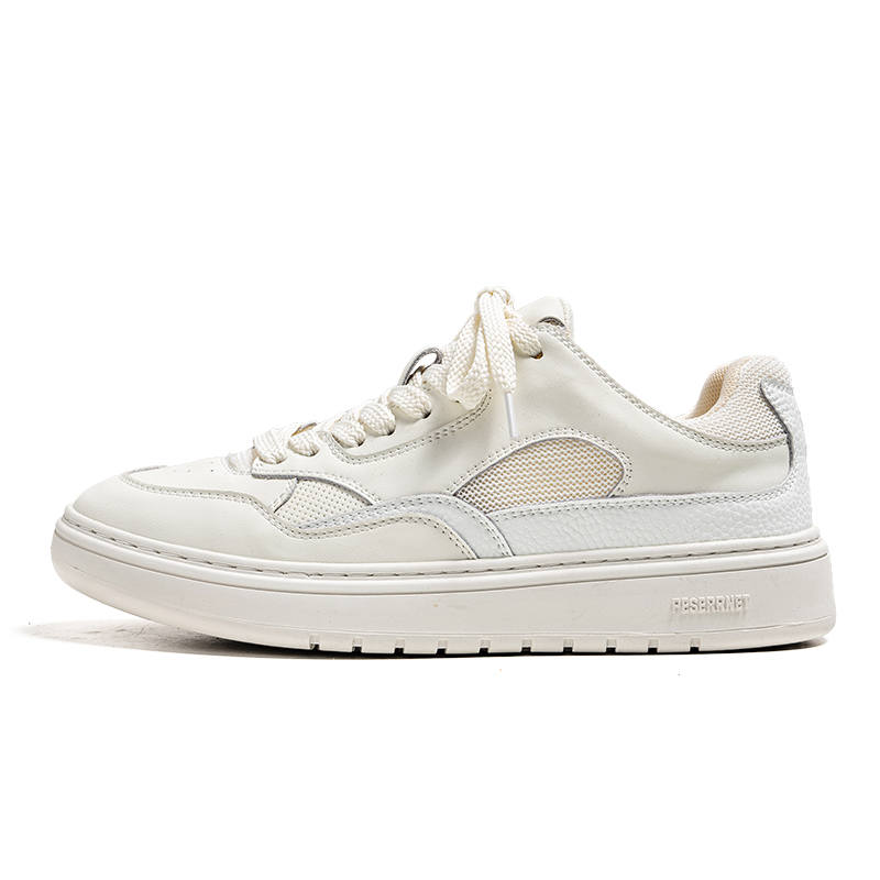 VAEL Ivory White Hole Low top Casual Shoes Men's White