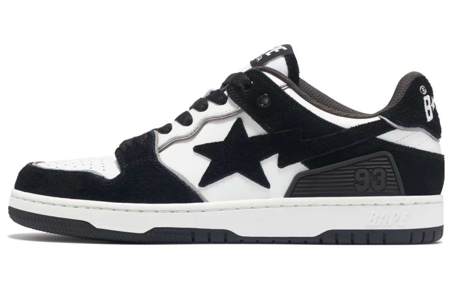 A BATHING APE BAPE A BATHING APE Bape SK8 Sta Black Suede