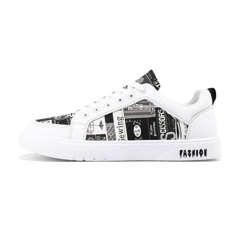 GONGNIUMEILI Lightweight Abrasion Resistant Lightweight Abrasion Resistant Low top Skateboard Shoes Men's