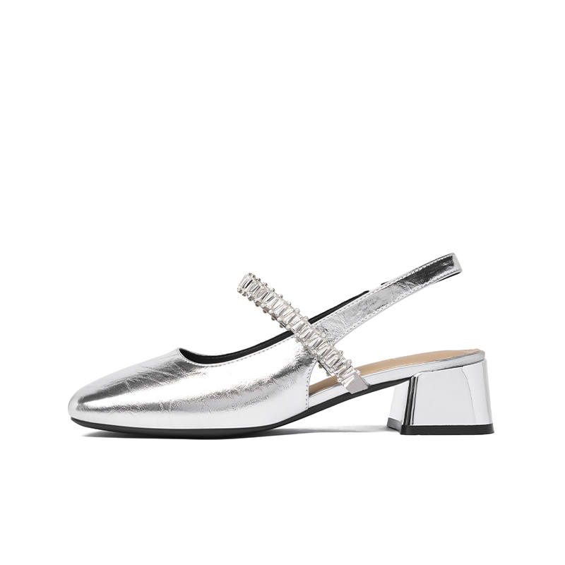 JOSINY Chunky Heel Mary Jane Shoes 4.5cm Women's